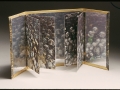 11.. Memory of a Mirrored : Book I ,opened , 11 x 22".