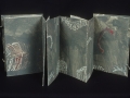 5. Interior Structures Tryptych, Book I opened, 7 x 26".